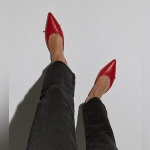 Tony Bianco Red Javelin flats